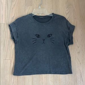 Brandy Melville cat t shirt